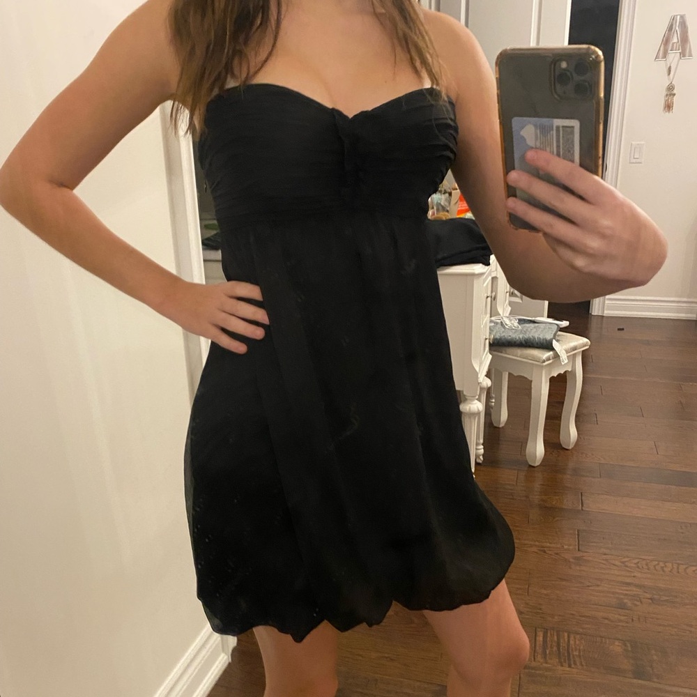 Guess babydoll strapless dress